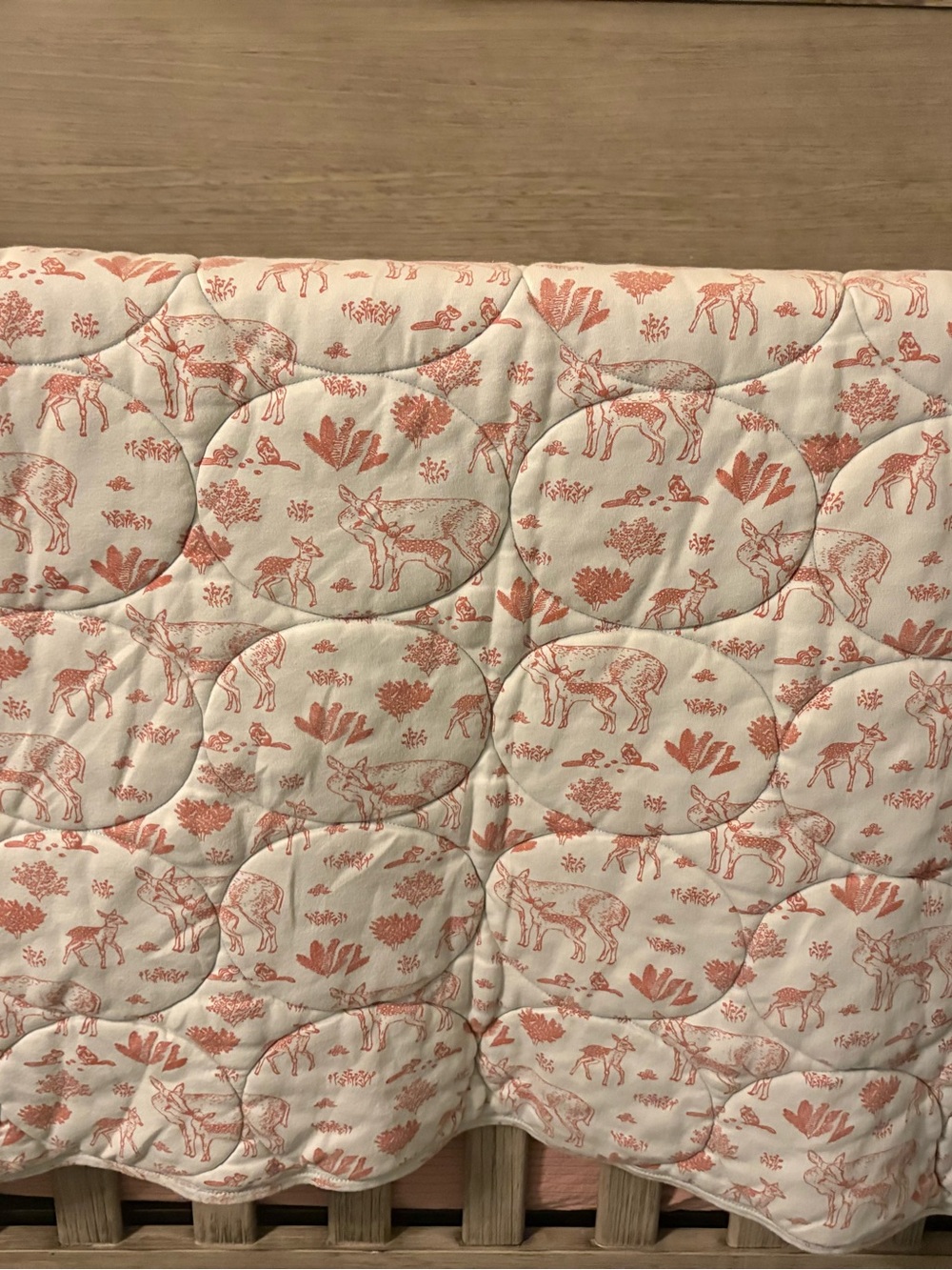 Kate Quinn Deer Print Quilt